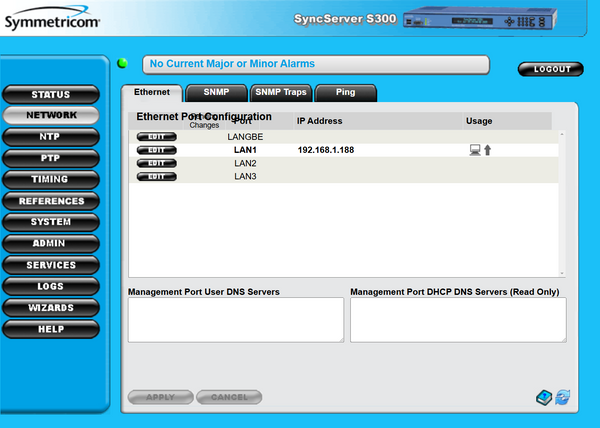 Symmetricom SyncServer PTP S300 UPGRADED GPS IEEE-1588 NTP Network Time Server-www.prostudioconnection.com