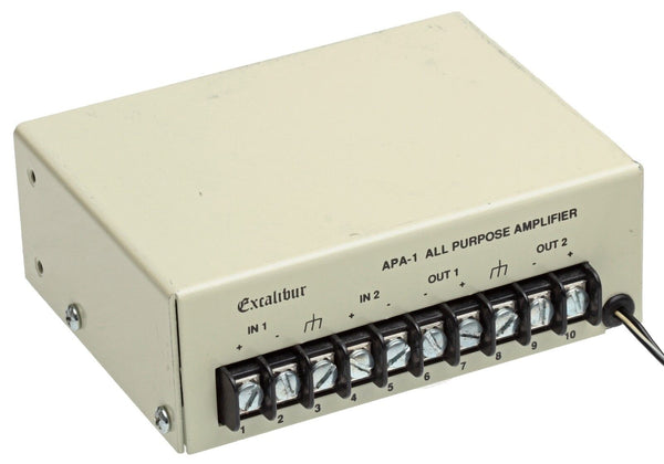 Excalibur APA-1 All Purpose Audio Utility Amplifier Stereo Dual Two Channel APA1 [Used]-www.prostudioconnection.com