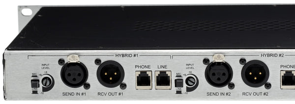 Telos HX2 Dual Digital Hybrid Broadcast Phone Line Audio Interface 2 Lines HX-2-www.prostudioconnection.com