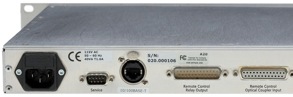 2WCOM A20 FM Monitoring Decoder Radio RF RDS/RBDS Receiver for FM Transmission-www.prostudioconnection.com