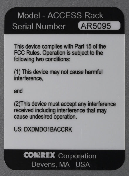Comrex ACCESS Codec AES Audio Over IP Endpoint AAC Internet AoIP w/ TS License-www.prostudioconnection.com