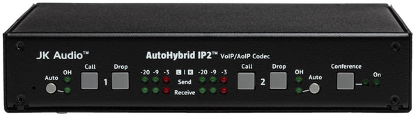 JK Audio AutoHybrid IP2 Broadcast VoIP AoIP Hybrid G.722 Wideband SIP Client [Used]-www.prostudioconnection.com