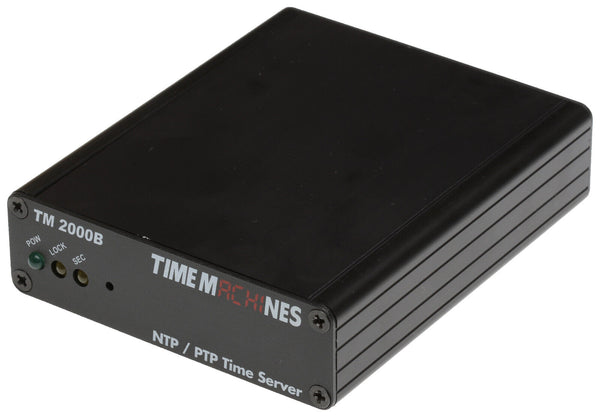 TimeMachines TM2000B GPS OCXO Disciplined PTP NTP Network Time Server w/ Antenna-www.prostudioconnection.com