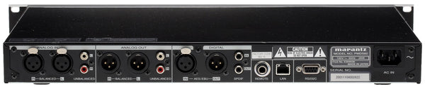 Marantz PMD580 Balanced XLR AES Digital Networked Solid State Recorder Rackmount-www.prostudioconnection.com