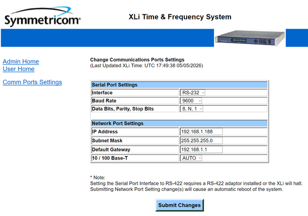 Symmetricom XLi OCXO UPGRADED GPS 10MHz LPN Oscillator NTP Time Server LOADED!!-www.prostudioconnection.com