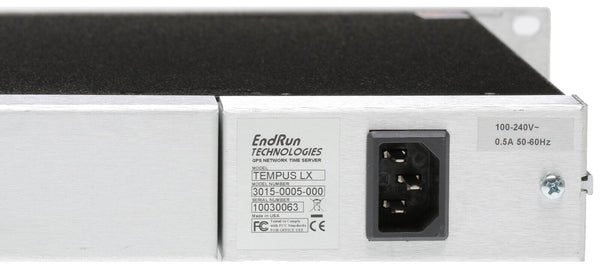 Endrun Technologies Tempus LX OCXO GPS Network NTP Time Server Clock w/ HTTP-www.prostudioconnection.com