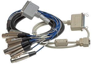 AudioScience CBL1144 XLR AES Digital Audio Breakout Cable w/ CBL1101 ASI6144-www.prostudioconnection.com