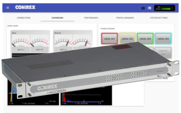 Comrex ACCESS Codec AES Audio Over IP Endpoint AAC Internet AoIP w/ TS License-www.prostudioconnection.com