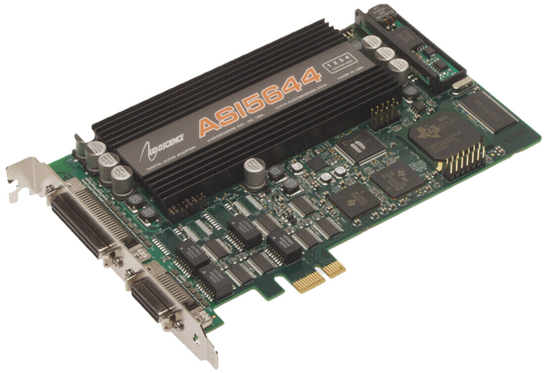 Audioscience ASI5644 Broadcast AES Digital & Balanced Analog Audio Sound Card [Refurbished]-www.prostudioconnection.com