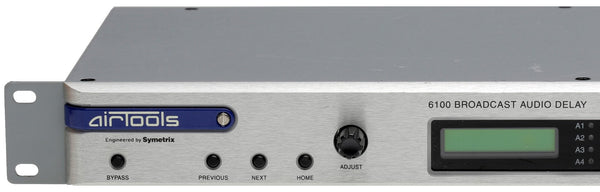 Symetrix Airtools 6100 AES Digital Audio Broadcast 20 Sec Profanity Delay DUMP-www.prostudioconnection.com
