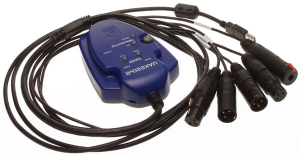 Digigram UAX220v2 USB Digital Audio Computer Recording Interface Balanced XLR [Refurbished]-www.prostudioconnection.com