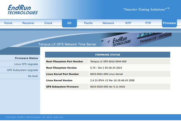 Endrun Technologies Tempus LX OCXO GPS Network NTP Time Server Clock w/ HTTP-www.prostudioconnection.com