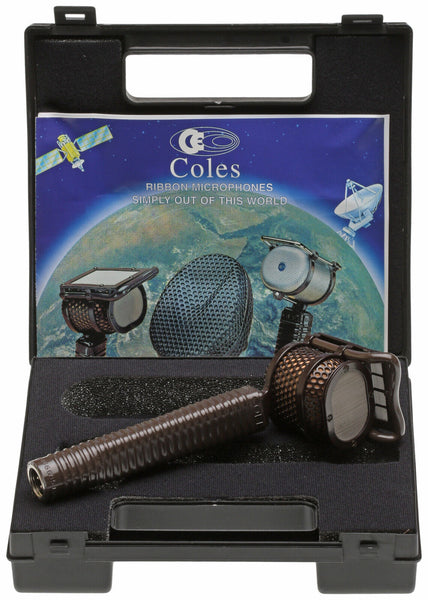 Coles Electroacoustics 4104 Noise Canceling Sports Commentator's Lip Ribbon Mic-www.prostudioconnection.com