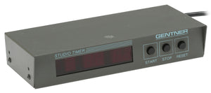 Gentner Audiometrics TI-85 Broadcast DJ Studio LED Timer Clock Display w/Trigger [Used]-www.prostudioconnection.com