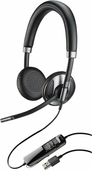 Plantronics Blackwire C725-UC Wired USB Headset Active Noise Canceling 202580-01 [New]-www.prostudioconnection.com