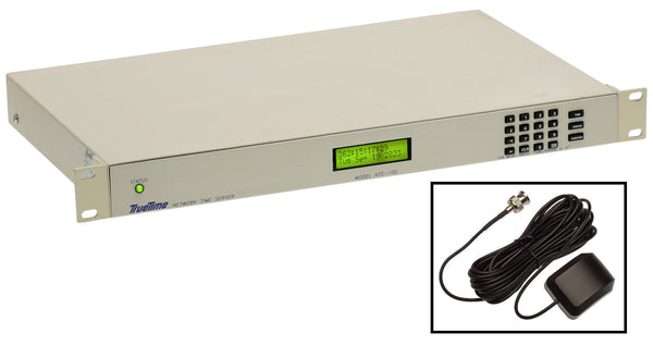 TrueTime Symmetricom NTS-100 GPS NTP Network Time Server Master Clock IRIG-B-www.prostudioconnection.com