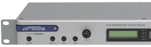 Symetrix Airtools 6100 AES Digital Audio Broadcast Profanity Delay DUMP Button-www.prostudioconnection.com