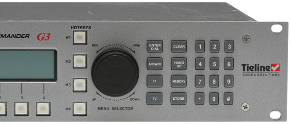 Tieline TLR300B2 Commander G3 IP POTS/PSTN Broadcast Audio Codec Rackmount AoIP-www.prostudioconnection.com