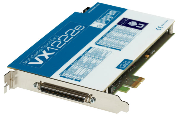 NEW Digigram VX1222e 12 Channel AES Digital/Analog 192kHz Broadcast Sound Card-www.prostudioconnection.com