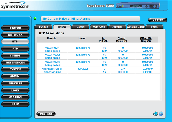 Symmetricom PTP SyncServer S350 UPGRADED GPS OCXO 10MHz NTP Network Time Server-www.prostudioconnection.com