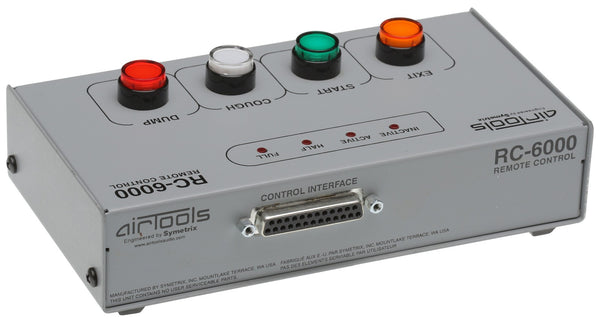 Airtools Symetrix RC-6000 Remote Control for 6100 Profanity Delay DUMP Button [Used]-www.prostudioconnection.com