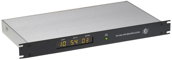 ESE ES-102U GPS Satellite SMPTE/EBU TC90 Timecode Atomic LED Clock Time Receiver [Used]-www.prostudioconnection.com