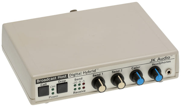 JK Audio Broadcast Host Digital Hybrid Audio Console Phone Line Interface IFB-www.prostudioconnection.com