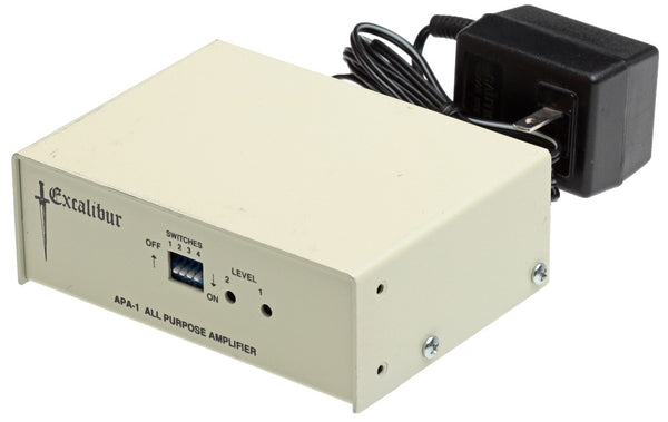 Excalibur APA-1 All Purpose Audio Utility Amplifier Stereo Dual Two Channel APA1 [Used]-www.prostudioconnection.com