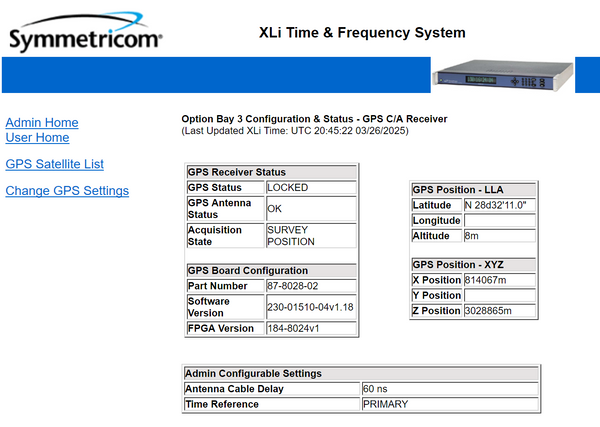Symmetricom XLi TCXO UPGRADED ublox GPS NTP Time Server 10MHz Oscillator PPO-www.prostudioconnection.com