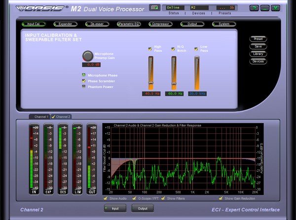 Wheatstone Vorsis M-2 AES Digital 96KHz Voice Processor Preamp Compressor M2-www.prostudioconnection.com