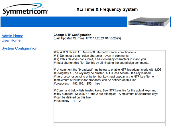 Symmetricom XLi Rubidium UPGRADED GPS 10MHz Oscillator NTP Time Server LOADED!!-www.prostudioconnection.com