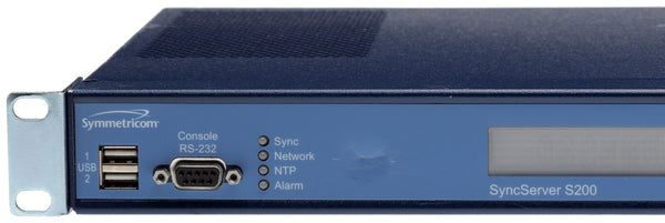 Symmetricom SyncServer S200 ublox UPGRADED GPS NTP Server Network Time Clock-www.prostudioconnection.com