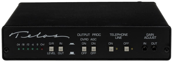 Telos One Cased w SAA Auto Answer Digital Phone Hybrid Broadcast Audio Interface-www.prostudioconnection.com