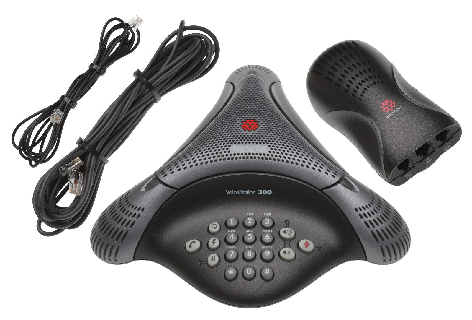Polycom VoiceStation 300 Audio Conference Full Duplex Loudspeaker Speaker Phone [Refurbished]-www.prostudioconnection.com