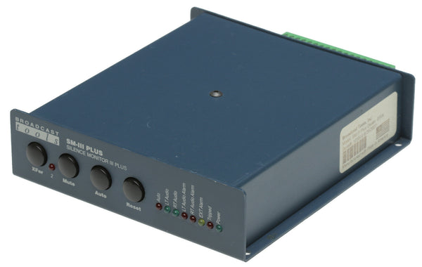 Broadcast Tools SM-III Silence Monitor III Plus Audio Loss Failover Alarm Relay-www.prostudioconnection.com