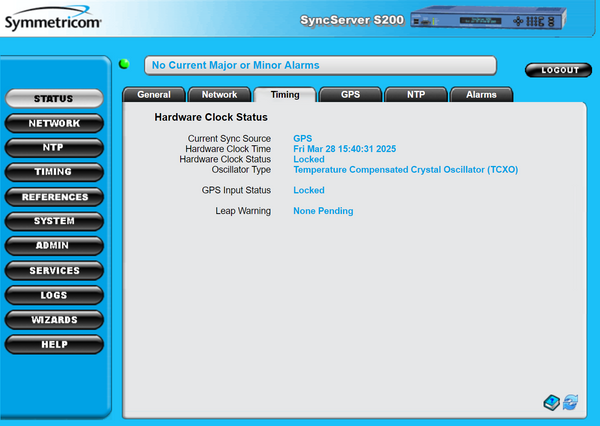 Symmetricom SyncServer S200 ublox UPGRADED GPS NTP Server Network Time Clock-www.prostudioconnection.com