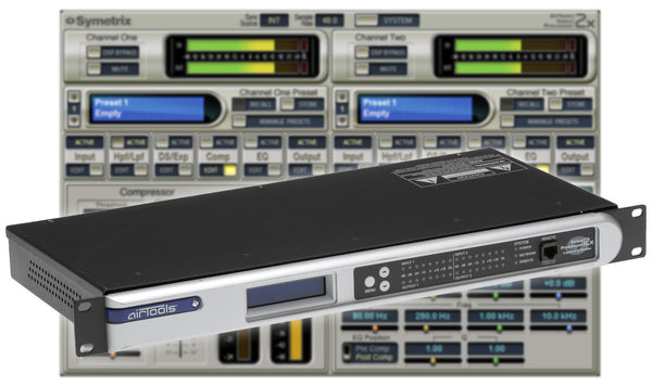 Airtools Symetrix 2X Dual Digital Voice Speech Processor Preamplifier Voiceover-www.prostudioconnection.com