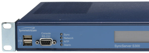 Symmetricom SyncServer PTP S300 UPGRADED GPS NTP Network Time Server NEW DISPLAY-www.prostudioconnection.com