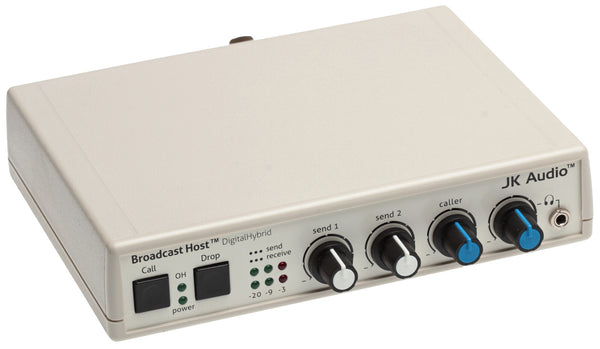 JK Audio Broadcast Host Digital Hybrid Audio Console Phone Line Interface IFB-www.prostudioconnection.com