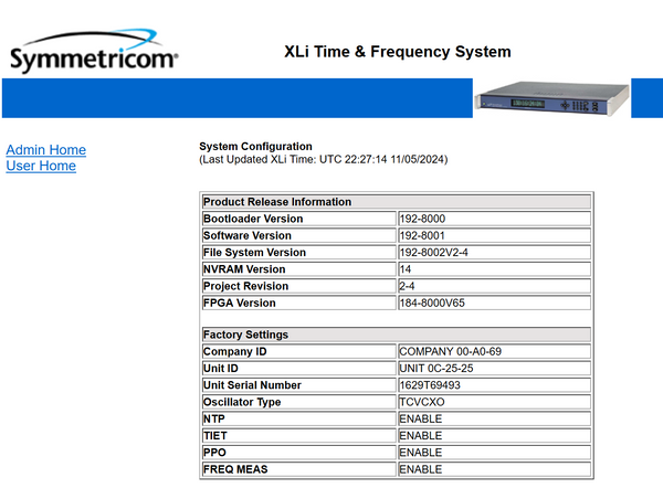 Symmetricom XLi NTP CPU Main Module TCXO 10MHz Oscillator ALL FUNCTIONS ENABLED [Used]-www.prostudioconnection.com