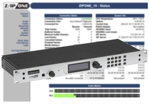 Telos Z/IP ONE w/ AES Remote Audio Over IP Codec Internet Transmission Endpoint-www.prostudioconnection.com