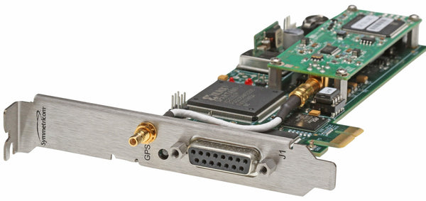 Symmetricom BC637PCIe TCXO GPS Clock PC Time Sync PCIe Card Frequency IRIG-B [Used]-www.prostudioconnection.com