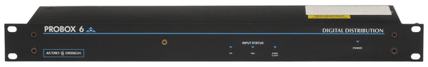 Audio Design Probox 6 AES Digital Audio Wordclock S/PDIF Distribution Amplifier-www.prostudioconnection.com