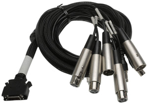 AudioScience CBL1122 XLR AES Digital Audio Breakout Cable 26 Pin for ASI6122 etc [Used]-www.prostudioconnection.com