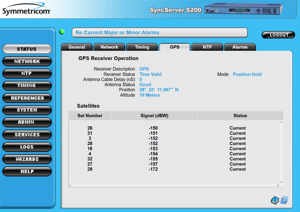 Symmetricom SyncServer S200 ublox UPGRADED GPS NTP Server Network Time Clock-www.prostudioconnection.com