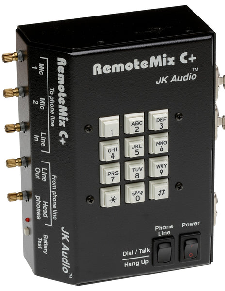 JK Audio RemoteMix C+ Remote Mixer Broadcast Hybrid Phone Line Interface - PARTS [For Parts]-www.prostudioconnection.com