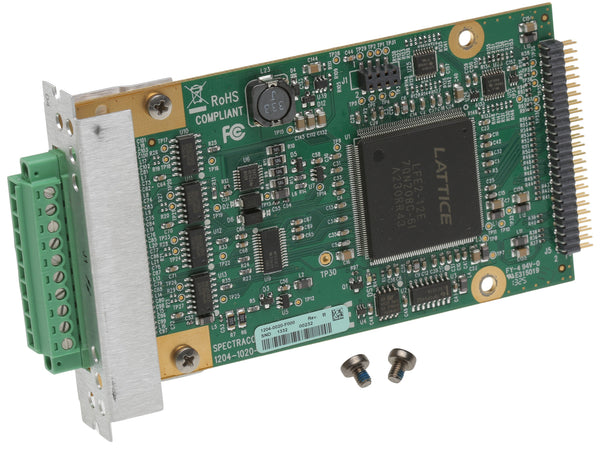 Spectracom Securesync 1204-04 ASCII Time Code I/O RS-485 Expansion Option Card [Used]-www.prostudioconnection.com