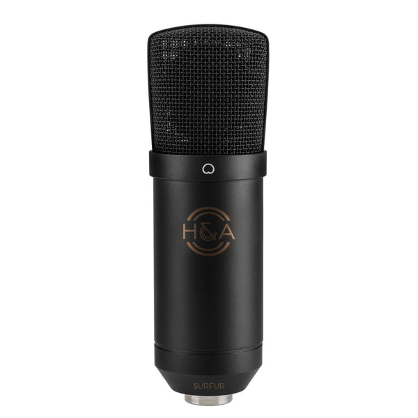 H&A Surfur Professional Cardioid Condenser Microphone w/ Suspension Mount - NEW [New]-www.prostudioconnection.com