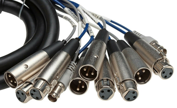 AudioScience CBL1144 XLR AES Digital Audio Input Output Breakout Cable ASI4XXX-www.prostudioconnection.com