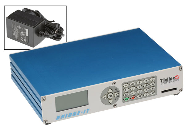 Tieline Bridge-IT TLB5100 Audio Over IP AAC Codec Internet AoIP SIP Endpoint-www.prostudioconnection.com